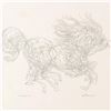 Image 2 : Guillaume Azoulay, "Progression AZJ" Framed Original Drawing, Hand Signed with L