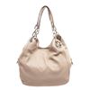 Image 1 : Michael Kors Beige Leather Fulton Hobo Bag