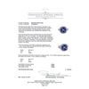Image 4 : 6.52 ctw Tanzanite and Diamond Ring - 14KT White Gold