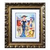 Image 1 : Patricia Govezensky, "Alana" Framed Original Watercolor with Letter of Authentic