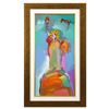 Image 1 : Peter Max, "Statue of Liberty" Framed One-Of-A-Kind Acrylic Mixed Media (26.5" x