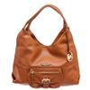 Image 1 : Michael Kors Orange Leather Austin large Shoulder Bag