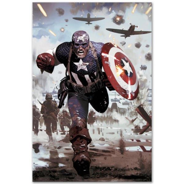 Marvel Comics  Captain America #615  Numbered Limited Edition Giclee on Canvas b