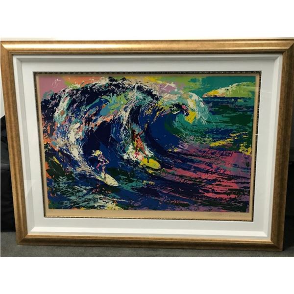 Surfers 1995 by LeRoy Neiman (1921-2012)