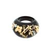 Image 1 : Louis Vuitton Black Inclusion Ring US 6.5