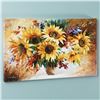 Image 3 : Leonid Afremov (1955-2019) "Sunflowers" Limited Edition Giclee on Canvas, Number