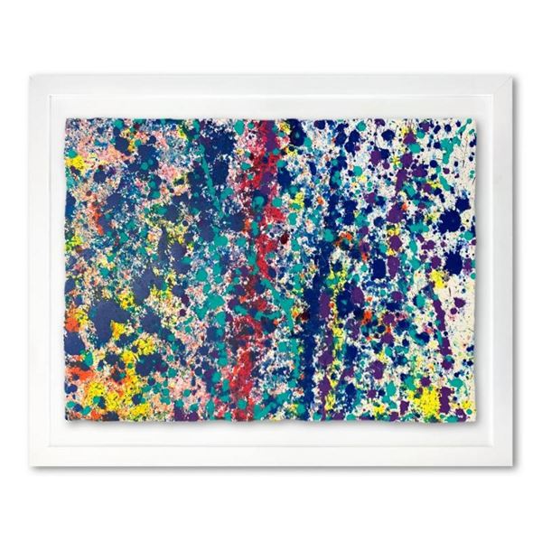 Wyland, "Vnohrsea colors 5" Framed Original Watercolor Painting, Hand Signed wit