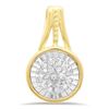Image 1 : 14k Gold 0.07CTW Diamond Pendant, (I1-I2/G-H)