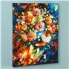 Image 3 : Leonid Afremov (1955-2019) "Magic Bouquet" Limited Edition Giclee on Canvas, Num