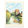 Image 1 : Laurant, "Village Breton" Limited Edition Lithograph, Numbered and Hand Signed.
