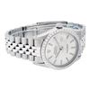 Image 3 : Rolex Mens Stainless Steel Silver Index 36MM Diamond Datejust Wristwatch