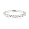 Image 2 : 0.15 ctw Diamond Ring - 18KT White Gold