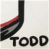 Image 2 : Todd Goldman, "Dog Poop" Hand Signed Original Painting on Canvas with Letter of