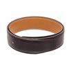 Image 1 : Hermes Black Brown Reversable No Buckle Strap 65 Belt
