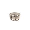 Image 1 : Hermes Silver Deux Anneaux Ring