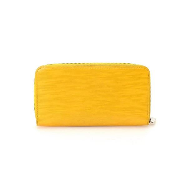 Louis Vuitton Yellow Epi leather Zippy Wallet