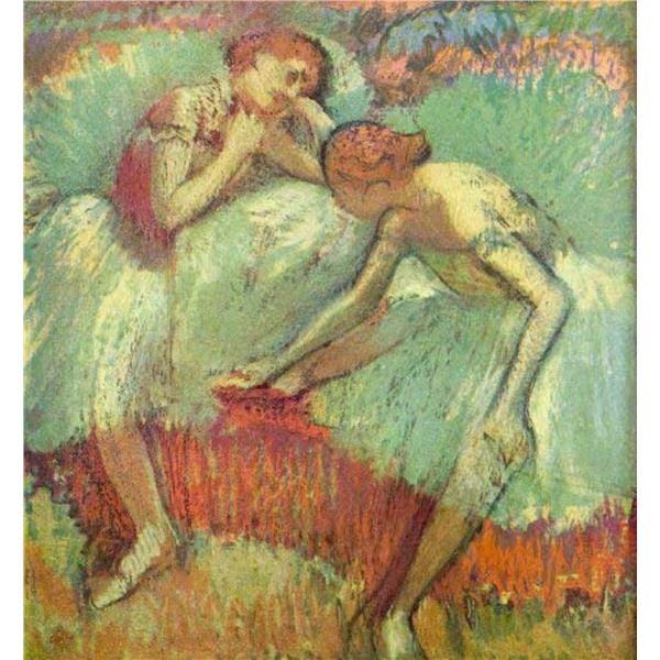 Edgar Degas - Dancers In Green