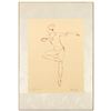 Image 1 : Edna Hibel (1917-2014), "Pirouette" Limited Edition Lithograph, Numbered and Han