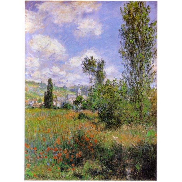 Claude Monet - Sentier Ile Saint-Martin 1880