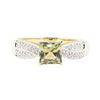 Image 2 : 2.12 ctw Zultanite And Diamond Ring - 14KT Yellow Gold