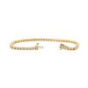 Image 3 : 3.17 ctw Diamond Tennis Bracelet - 14KT Yellow Gold