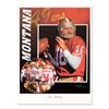 Image 1 : Tim Cortes - "Glory Days" Collectible Poster Featuring Hall of Famer Joe Montana
