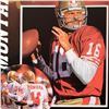 Image 2 : Tim Cortes - "Glory Days" Collectible Poster Featuring Hall of Famer Joe Montana