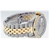 Image 4 : Rolex Mens 2 Tone Slate Grey & Emerald Diamond Datejust Wristwatch