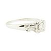 Image 1 : 0.50 ctw Diamond Ring - 14KT White Gold