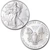 Image 1 : 2007 American Silver Eagle .999 Fine Silver Dollar Coin