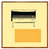 Image 1 : Claudio Santini, "Dingbat 4" Framed Hand Signed Limited Edition on Canvas with L