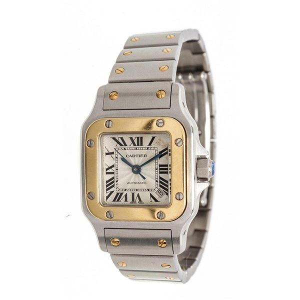 Cartier Stainless Steel Yellow Gold Galbee Rotonde Watch