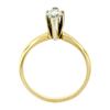 Image 6 : New 14kt Yellow and White Gold 0.41 ctw Marquise Diamond Solitaire Ring