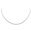 Image 1 : 14KT White Gold 5.67 ctw Diamond Necklace