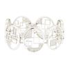 Image 1 : 1.15 ctw Diamond Bracelet - 14KT White Gold