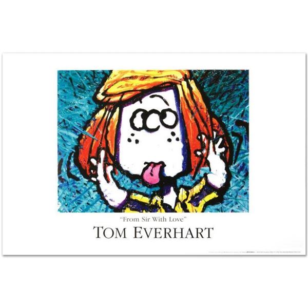 "From Sir With Love" Fine Art Poster by Renowned Charles Schulz Protege Tom Ever