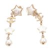 Image 1 : Chanel Gold CC Star Earrings
