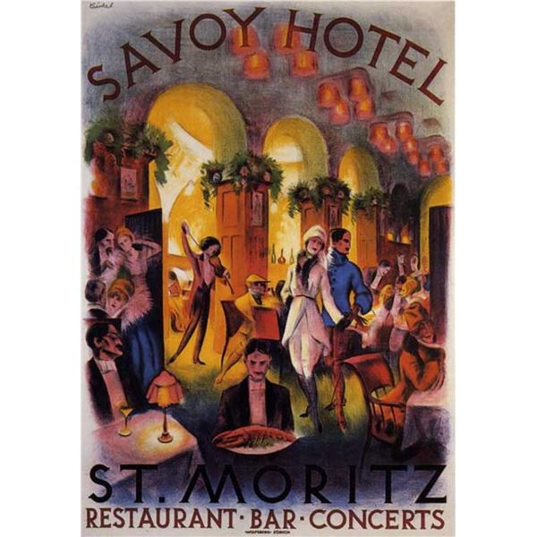 Anonymous -  Savoy Hotel St Moritz