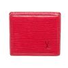 Image 1 : Louis Vuitton Red Epi Leather Boite Coin Case Wallet