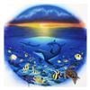 Image 1 : "Sea of Life" Limited Edition Giclee on Canvas by renowned artist WYLAND, Number