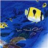 Image 3 : "Sea of Life" Limited Edition Giclee on Canvas by renowned artist WYLAND, Number