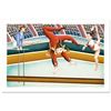 Image 1 : "Gymnast" Limited Edition Lithograph By Yuval Mahler, Numbered and Hand Signed w