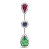 Image 1 : 14k Gold 0.26CTW Diamond Pendant, (SI3 Single Cut/H)