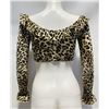 Image 2 : Married with Children (1987 - 1997) - Kelly Bundy (Christina Applegate) Cheetah Print Crop Top