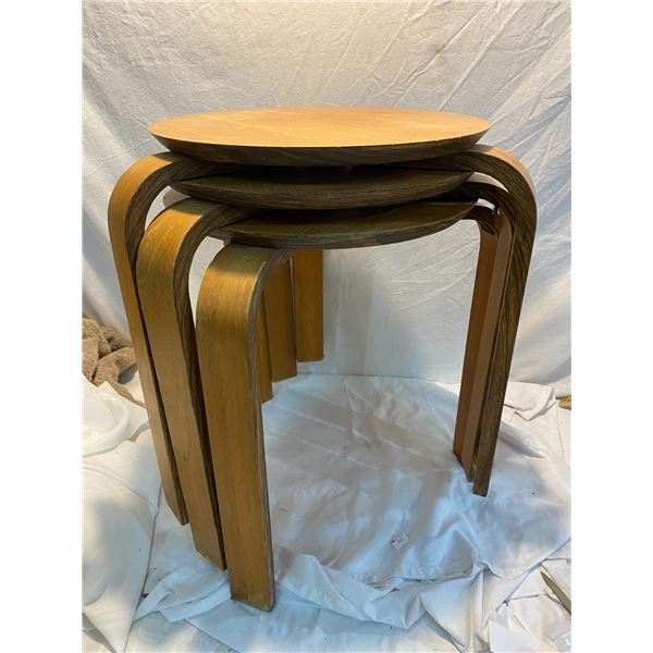 stacking stools or side tables