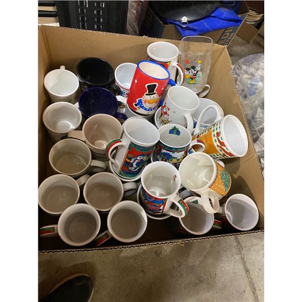 Box of mugs
