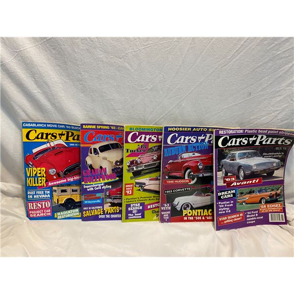 Cars and Parts Magazines