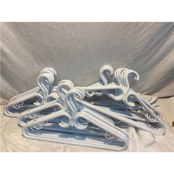 Lot of 28 hangers