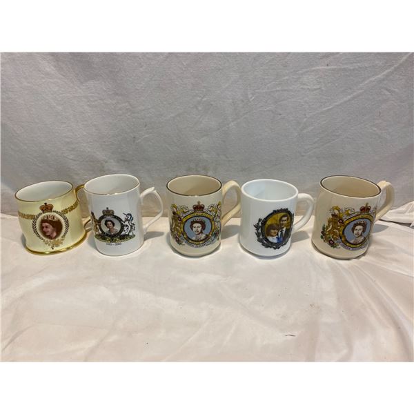 5 mugs