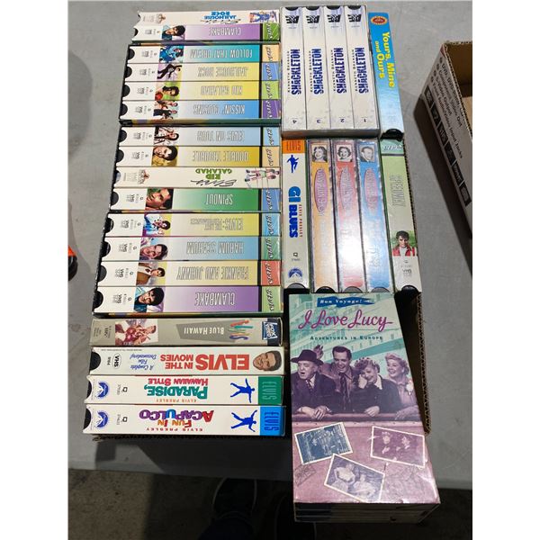 Elvis and other VHS
